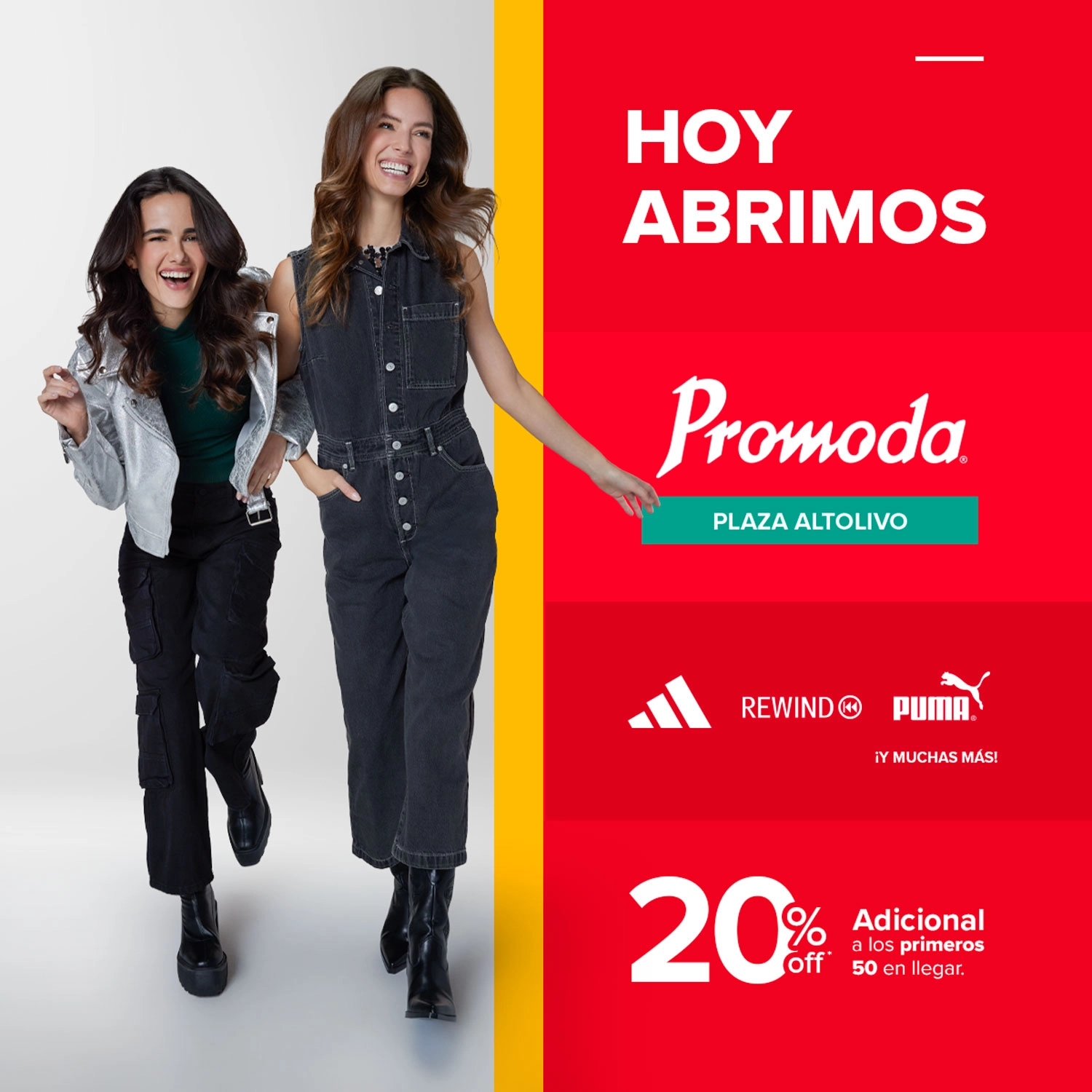 Promoda — Hoy abrimos 20% adicional 2 de 2